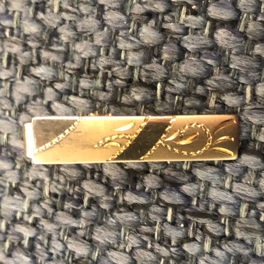 Small Gold Tie Clip